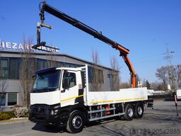 Renault C380 / 6x4 / HDS Palfinger PK 18002-EH 6
