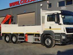 MAN TGS 26.420 E6 6x4 / Fassi F215A crane