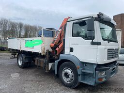 MAN TGM 18.240PS 4x2 3.S-Kipper mit Kran