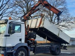 MAN TGM 18.240PS 4x2 3.S-Kipper mit Kran
