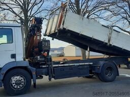 MAN TGM 18.240PS 4x2 3.S-Kipper mit Kran