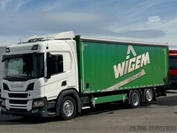 SCANIA P 320 / LBW / 2 x AHK / LENKACHSE / 18 PAL