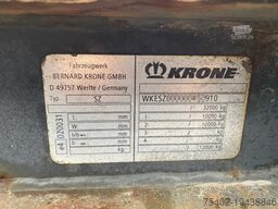 Krone SZ / 20 FT Container Chassis / BPW