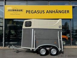 BLOMERT Pferdeanhänger Holz/Poly 1,3t.