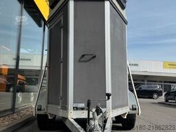 BLOMERT Pferdeanhänger Holz/Poly 1,3t.