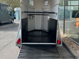 BLOMERT Pferdeanhänger Holz/Poly 1,3t.