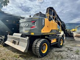 Volvo EW160E Wheeled Excavator with Rototilt and Grading