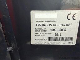 Scania R490 R 490 8x2 Euro 6 FASSI F950 RA.2.27 + JIB