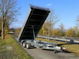 SARIS 3-Seiten-Kipper Anhänger 406x204x35cm 3500kgGG