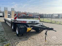 FLIEGL VTS 400 S Parabel/ Hydr. 4-Achs Tieflader  NEU