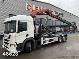 Scania P 360 HMF 22 Tonmeter laadkraan