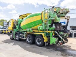 MERCEDES ACTROS 3240 BB+STETTER 8m3 + FLECHE 24ML