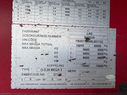 LAG O-3-39 MEGA 3 Mega / Coil / SAF Axles / Discbra...