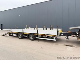FAYMONVILLE MAX Trailer 2-AXES LOWLOADER 21T - ALU RAMPS - ...