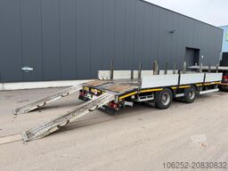 FAYMONVILLE MAX Trailer 2-AXES LOWLOADER 21T - ALU RAMPS - ...