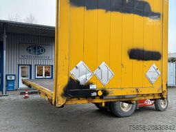 Krone BDF 7,45m Lochleiste Teleskopstützen