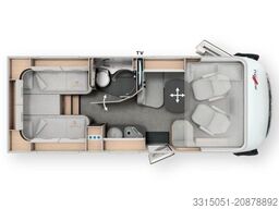 MALIBU I 430 KB LE Lithium+180PS+TV+Kaffeemaschine