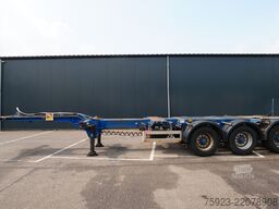 Pacton 3 axle container chassis extendable trailer