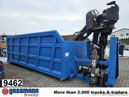  BTE Abrollcontainer mit Kran Mec CL180.80.2Z