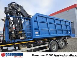  BTE Abrollcontainer mit Kran Mec CL180.80.2Z