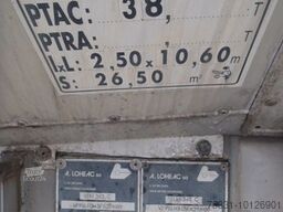  BITUMEN 31000LITER 280°C hazardous tank semi tra