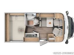 CARADO VAN 132 TV + SAT, MARKISE, uvm.