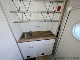 HOBBY Beachy 420 FAHRRADTRÄGER, 1,2t AUFLASTUNG