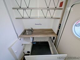 HOBBY Beachy 420 FAHRRADTRÄGER, 1,2t AUFLASTUNG