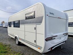 HOBBY De Luxe 545 KMF FUßBODENERWÄRMUNG, AUFLASTUNG