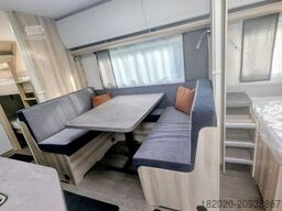 HOBBY De Luxe 545 KMF FUßBODENERWÄRMUNG, AUFLASTUNG