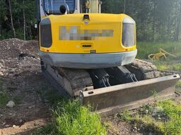 Wacker Neuson ET145 Excavator with Tiltrotator and Digging Bucke