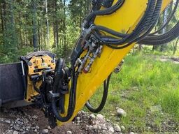 Wacker Neuson ET145 Excavator with Tiltrotator and Digging Bucke