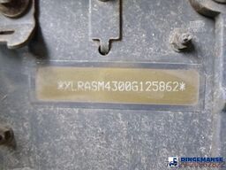 DAF CF 460 6X2 Euro 6 container chassis 20 ft + Kro...