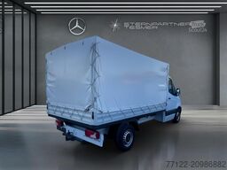 Mercedes-Benz Sprinter 214 CDI Pritsche Plane AHK+MBUX+DAB+FWD