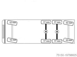 VOLVO FH 650 6x4 Modulachse - 100 to - Nr.: 073