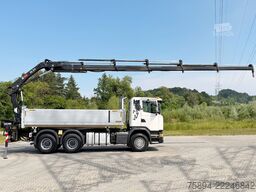 SCANIA G 410 * Kipper 5,20 m + KRAN/FUNK * 6x4 * TOP