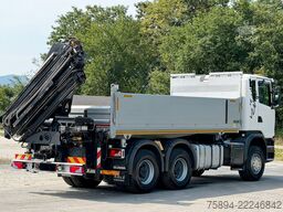 SCANIA G 410 * Kipper 5,20 m + KRAN/FUNK * 6x4 * TOP
