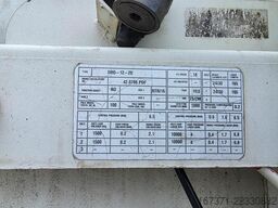 GROENEWEGEN DRO 12-20 / LOADING LIFT STEERING AXLE /APK /TU...