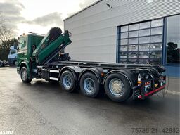Scania G 490 8x4 Euro 6 Hiab 24 Tonmeter laadkraan