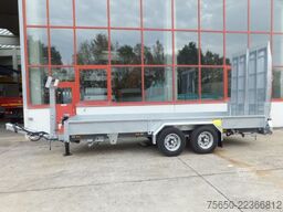 Möslein TT 11-E6x2  Tieflader für Fräsen breiten Rampen, Neu