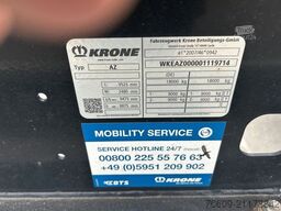 KRONE 2 Achswechselfahrgestell, Typ: MAXI AZW 18 eL3B7