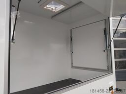 trailershop Event Trailer Infostand 2 Klappen 230Volt Licht