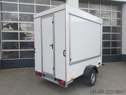 trailershop Event Trailer Infostand 2 Klappen 230Volt Licht