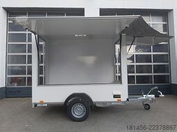 trailershop Event Trailer Infostand 2 Klappen 230Volt Licht