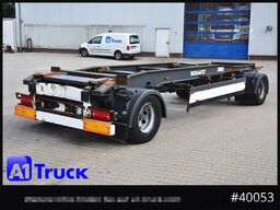 SCHMITZ ACF 20, Schlitten, zwillingsbereift, bis 7700mm Container