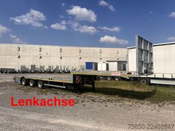 Möslein ST 3 Plato 8,7  3 Achs Satteltieflader Plato 45 t GGfür Fertigteile, Baumaschinen
