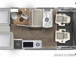 EURAMOBIL Van V 635 EB Klimaauto., Solar, Fahrassistenzpak