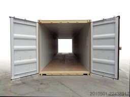 20 Fuß Double Door Seecontainer RAL7016 & RAL 7035 KONTENER