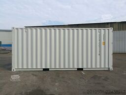 20 Fuß Double Door Seecontainer RAL7016 & RAL 7035 KONTENER