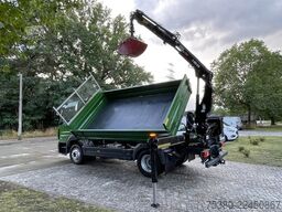 mercedes-benz Atego 1224 Zweiseitenkipper Kran Greifer *Klima*